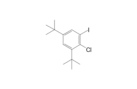 2-chloro-1,5-di-tert-butyl-3-iodobenzene