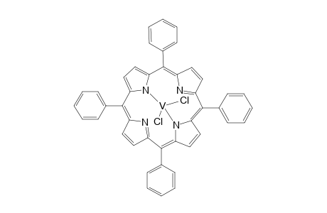 Vanadium, dichloro[5,10,15,20-tetraphenyl-21H,23H-porphinato(2-)-N21,N22,N23,N2 4]-, (OC-6-12)-