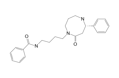 DOVYALICIN_E;(S)-1-(4-BENZOYLAMINOBUTYL)-HEXAHYDRO-4-PHENYL-1,5-DIAZOCIN-2-(1-H)-ONE