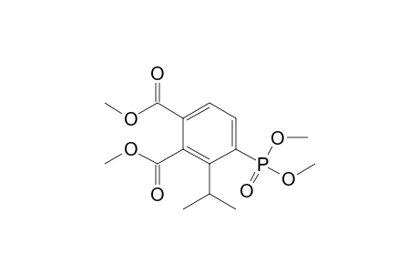 Dimethyl 4-(dimethoxyphosphoryl)-3-isopropylphthalate