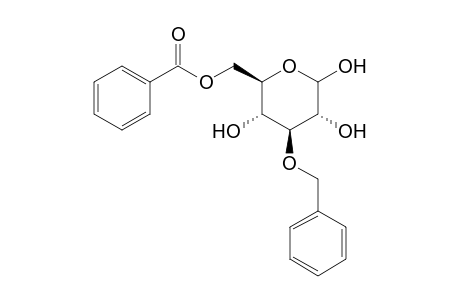 6-O-Benzoyl-3-O-benzyl-D.glucopyranose