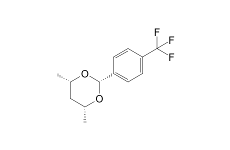 rel-(2S,4R,6S)-4,6-Dimethyl-2-[4'-(trifluoromethyl)phenyl]-1,3-dioxane