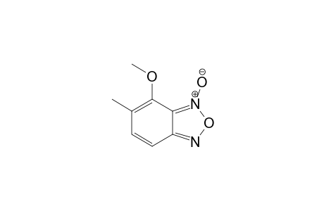 4-Methoxy-5-methyl-(2,1,3)-benzoxadiazole - N(3)-oxide