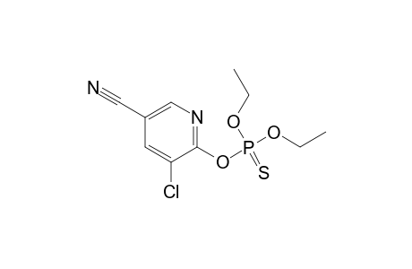 Phosphorothioic acid, O,O-diethyl ester, O-ester with 5-chloro-6-hydroxynicotinonitrile