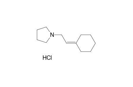 1-(2-cyclohexylidene-ethyl)-pyrrolidine hydrochloride