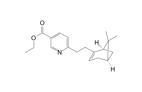 ethyl 6-[2-[(1R,5R)-6,6-dimethyl-4-bicyclo[3.1.1]hept-3-enyl]ethyl]pyridine-3-carboxylate