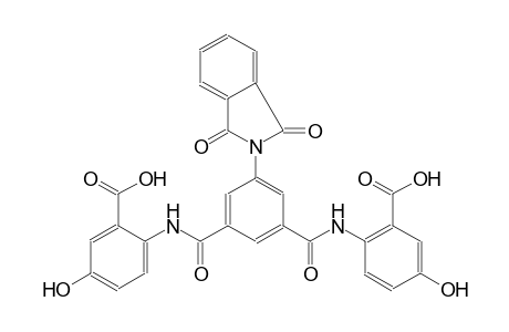 benzoic acid, 2-[[3-[[(2-carboxy-4-hydroxyphenyl)amino]carbonyl]-5-(1,3-dihydro-1,3-dioxo-2H-isoindol-2-yl)benzoyl]amino]-5-hydroxy-