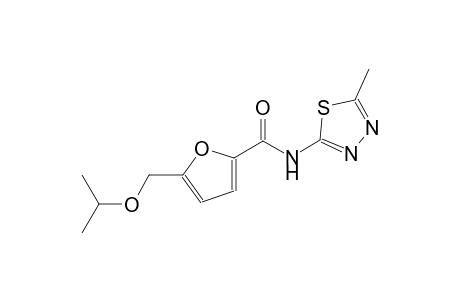 2-furancarboxamide, 5-[(1-methylethoxy)methyl]-N-(5-methyl-1,3,4-thiadiazol-2-yl)-