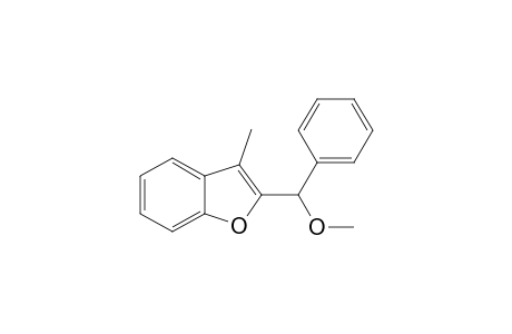 2-(Methoxyphenylmethyl)-3-methylbenzofuran