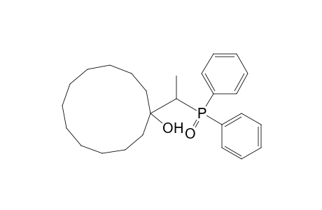 Cyclododecanol, 1-[1-(diphenylphosphinyl)ethyl]-, (.+-.)-