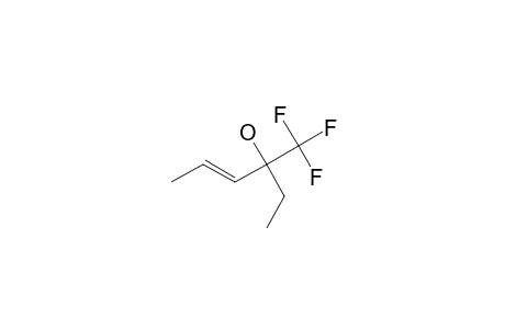 TRANS-1,1,1-TRIFLUORO-2-ETHYL-2-METHYL-3-BUTEN-2-OL