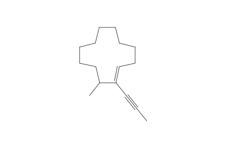 Cyclododecene, 12-methyl-1-(1-propynyl)-, (Z)-(.+-.)-