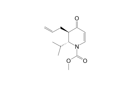 (2R,3R)-methyl 3-allyl-2-isopropyl-4-oxo-3,4-dihydropyridine-1(2H)-carboxylate