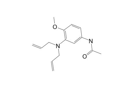 4-Acetylamino-2-(diallylamino)anisole