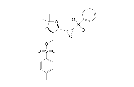 (2R,3S,4R,5R)-5-BENZENESULFONYL-4,5-EPOXY-2,3-ISOPROPYLIDENEDIOXY-PENTAN-1-YL-TOSYLATE
