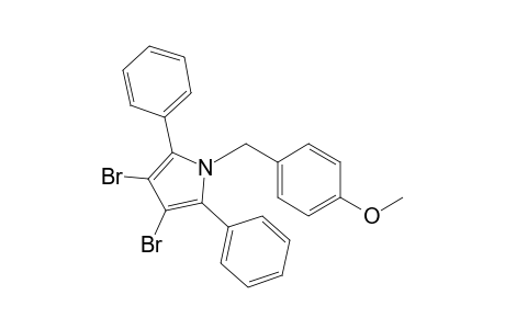 3,4-Dibromo-1-(4-methoxybenzyl)-2,5-diphenylpyrrole