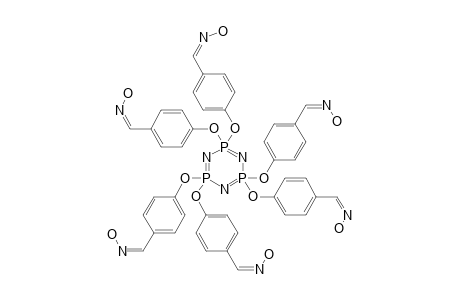 HEXAKIS-[4-[(HYDROXYIMINO)-METHYL]-PHENOXY]-CYCLOTRIPHOSPHAZENE;MINOR-ISOMER