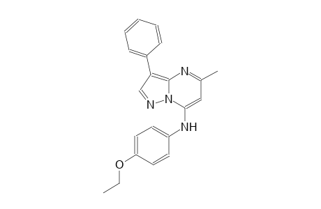N-(4-ethoxyphenyl)-5-methyl-3-phenylpyrazolo[1,5-a]pyrimidin-7-amine