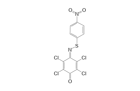 N-4-NITROPHENYLTHIO-2,3,5,6-TETRACHLORO-1,4-BENZOQUINONE_IMINE