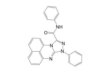 10-Phenylcarbamoyl-8-phenyl-[1,2,4]triazolo[4,3-a]perimidine