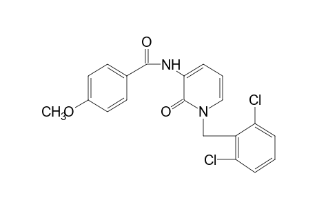 N-[1-(2,6-DICHLOROBENZYL)-1,2-DIHYDRO-2-OXO-3-PYRIDYL]-p-ANISAMIDE