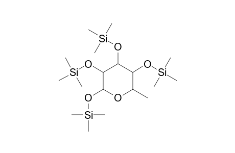 .alpha.-L-Galactopyranose, 6-deoxy-1,2,3,4-tetrakis-O-(trimethylsilyl)-