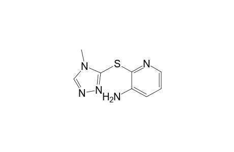 3-Pyridinamine, 2-[(4-methyl-4H-1,2,4-triazol-3-yl)thio]-