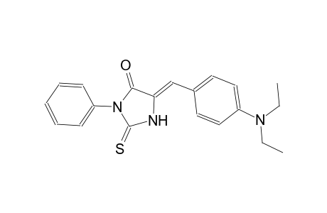 (5Z)-5-[4-(diethylamino)benzylidene]-3-phenyl-2-thioxo-4-imidazolidinone