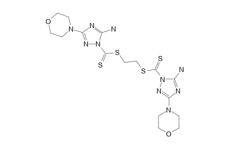 1,2-ETHYLENE-BIS-(5-AMINO-3-MORPHOLINO-1H-1,2,4-TRIAZOL-1-YL)-DITHIOCARBONATE