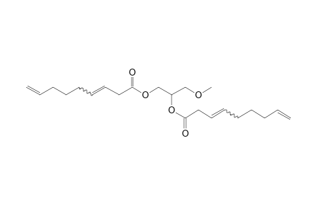 3-methoxypropane-1,2-diyl bis(nona-3,8-dienoate)