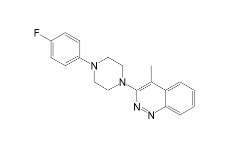 3-[4-(4-FLUOROPHENYL)-PIPERAZIN-1-YL]-4-METHYL-CINNOLINE