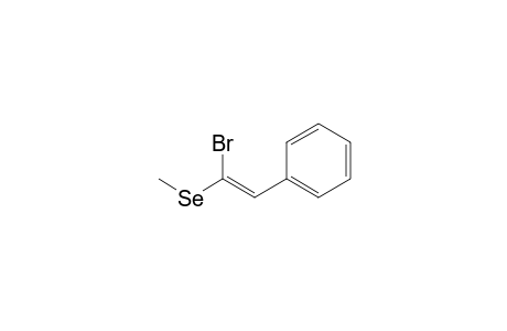 1-Bromo-1-(methylseleno)-2-phenylethene