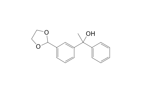 2-[3-(1-Hydroxy-1-phenylethyl)phenyl]-1,3-dioxolane