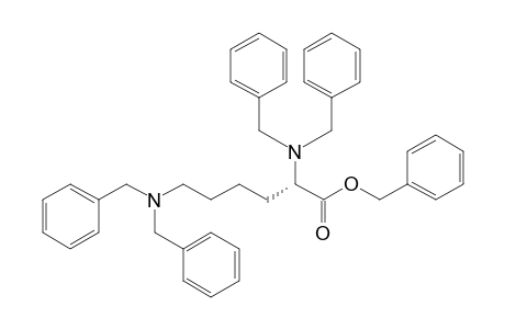 (2S)-2,6-bis(dibenzylamino)hexanoic acid benzyl ester