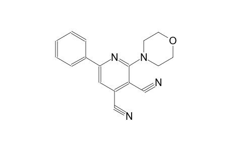 3,4-pyridinedicarbonitrile, 2-(4-morpholinyl)-6-phenyl-