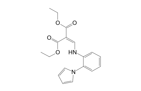 Propanedioic acid, 2-[[[2-(1H-pyrrol-1-yl)phenyl]amino]methylene]-, diethyl ester