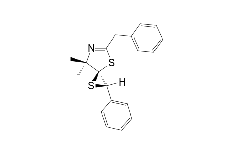 TRANS-5-BENZYL-7,7-DIMETHYL-2-PHENYL-1,4-DITHIA-6-AZASPIRO-[2.4]-HEPT-5-ENE