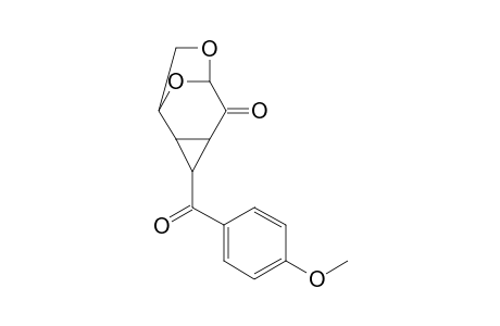 7,9-Dioxatricyclo[4.2.1.0(2,4)]nonan-5-one, 3-(4-methoxybenzoyl)-