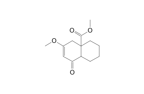 METHYL-6-METHOXY-8-OXO-1,3,4,5,8,8A-HEXAHYDRO-NAPHTHALENE-4A(2H)-CARBOXYLATE