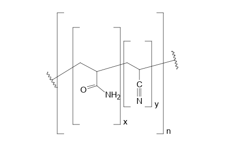 Poly(acrylonitrile-co-acrylamide)