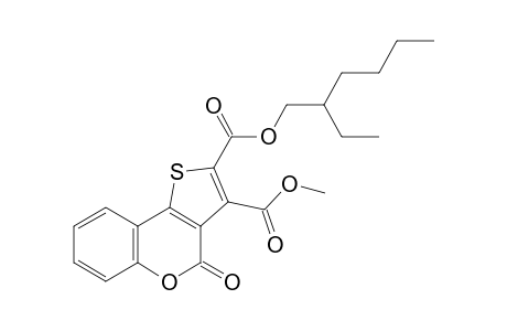 2-(2-Ethylhexyl) 3-methyl 4-oxo-4H-thieno[3,2-c]chromene-2,3-dicarboxylate