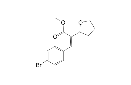 Methyl 3-(4-bromophenyl)-2-(tetrahydrofuran-2-yl)acrylate