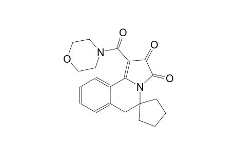 1'-(morpholine-4-carbonyl)-2'H-spiro[cyclopentane-1,5'-pyrrolo[2,1-a]isoquinoline]-2',3'(6'H)-dione