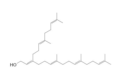 (6E,10E)-3-[(3E)-4,8-Dimethyl-3,7-nonadienyl]-7,11,15-trimethyl-2,6,10,14-hexadecatetraen-1-ol (2E/2Z mixture)