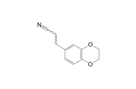 3-(2,3-Dihydrobenzo[b][1,4]dioxin-6-yl)acrylonitrile