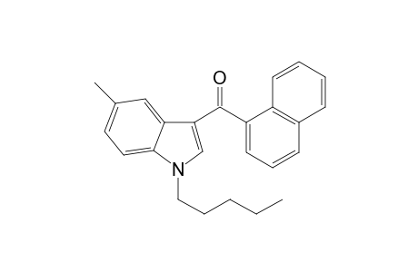5-Methyl-1-pentyl-3-(1-naphthoyl)-1H-indole
