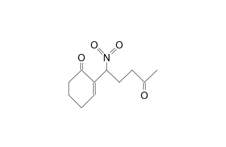 2-(1-Nitro-4-oxo-pentyl)-cyclohex-2-en-1-one