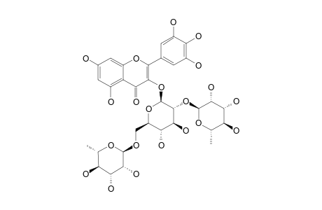 MYRICETIN-3-O-(2'',6''-DI-O-ALPHA-RHAMNOPYRANOSYL)-BETA-D-GLUCOPYRANOSIDE