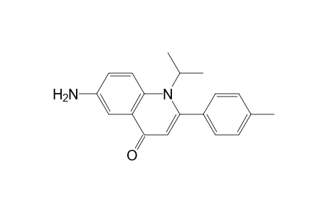 6-Amino-1-isopropyl-2-p-tolylquinolin-4(1H)-one