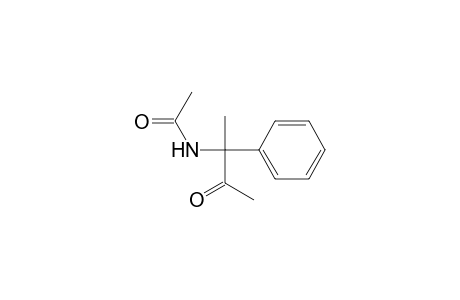 N-(1-methyl-2-oxo-1-phenyl-propyl)acetamide